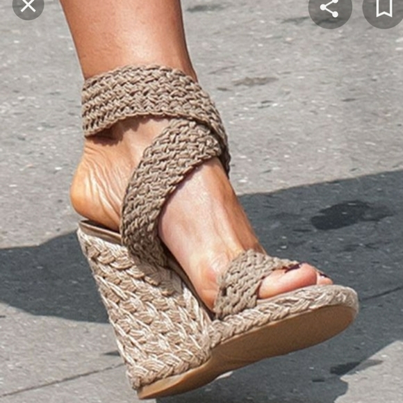 Stuart Weitzman Shoes - SOLD EUC Stuart Weitzman Alex Wedges - Size 8.5